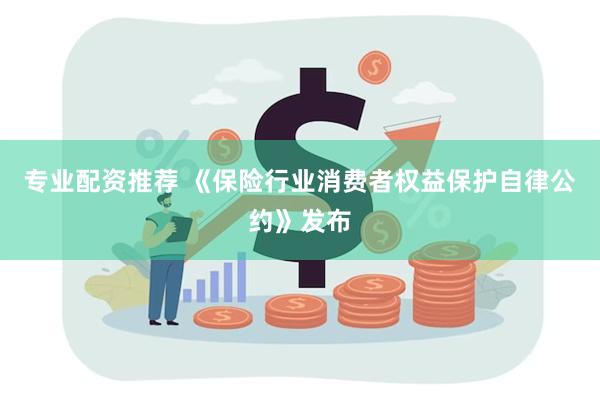 专业配资推荐 《保险行业消费者权益保护自律公约》发布